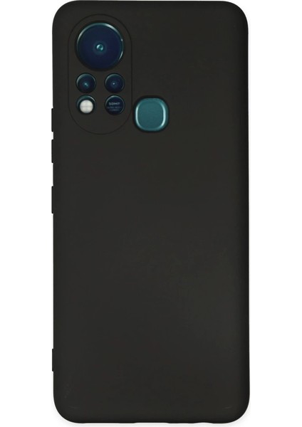 Infinix Hot 11S Kılıf Nano Içi Kadife Silikon - Siyah