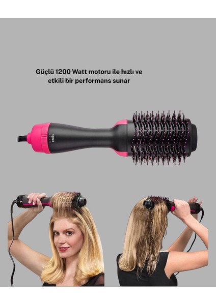 Yzlal 1200W Fön Tarağı – 3 Isı Ayarı, Negatif Iyonlu, Hızlı ve Pürüzsüz Sonuç indirimleri