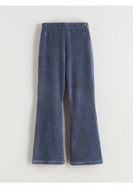 Yeni Sezon Beli Lastikli Ispanyol Paça Kadife Kız Çocuk Tayt fiyatları