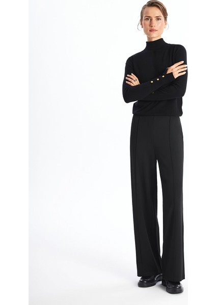 Yeni Sezon Standart Fit Kadın Pantolon