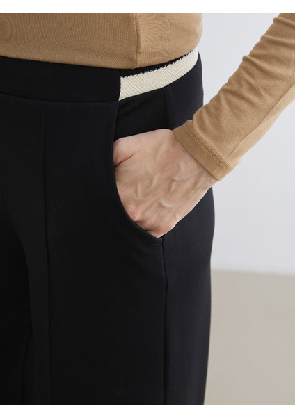 Yeni Sezon Standart Fit Geniş Paça Kadın Pantolon modelleri