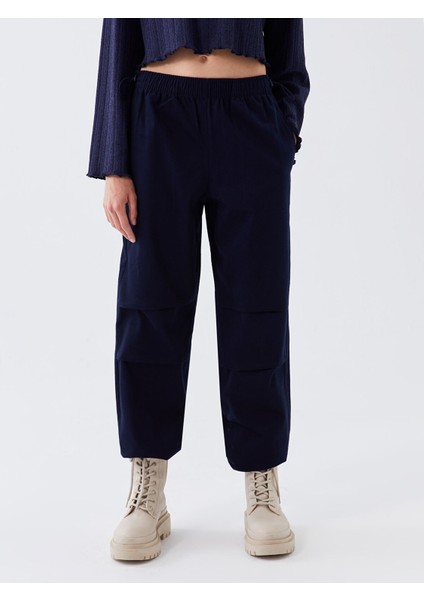 Yeni Sezon Beli Lastikli Rahat Kalıp Kadın Pantolon modelleri