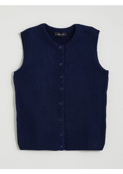 Yeni Sezon Bisiklet Yaka Kadın Triko Yelek indirimleri