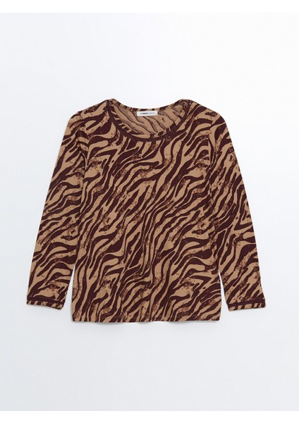 Yeni Sezon Bisiklet Yaka Desenli Kadın Bluz indirimleri