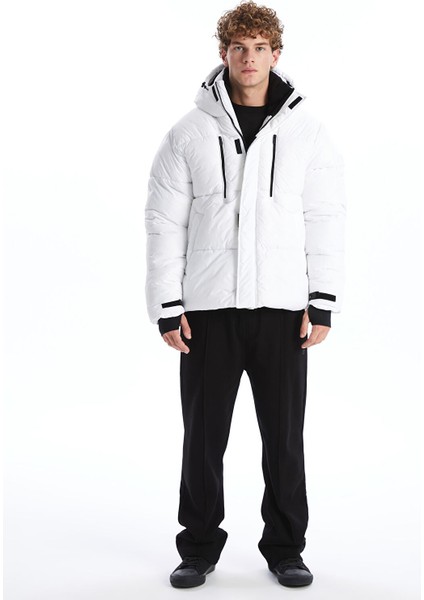 Yeni Sezon Standart Kalıp Kapüşonlu Erkek Şişme Mont fiyatları