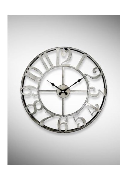 DM40GK Rakamlı Metal 40 cm Duvar Saati Gri fiyatları