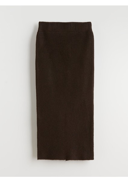 Yeni Sezon Beli Lastikli Triko Etek indirimleri