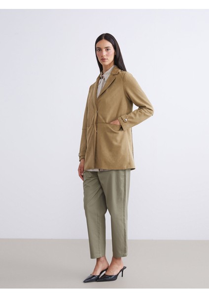 Yeni Sezon Kadın Süet Blazer Ceket fiyatları