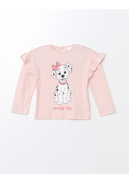 Yeni Sezon Bisiklet Yaka 101 Dalmaçyalı Baskılı Kız Bebek Pijama Takım fiyatları