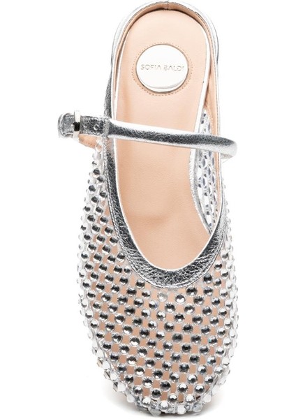 Sorıa Gümüş Tekstil Kadın Topuklu Terlik fırsatları