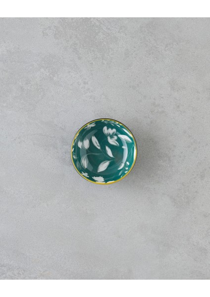 Plantopia Porselen Çerezlik 9 cm Lacivert-Yeşil fiyatları