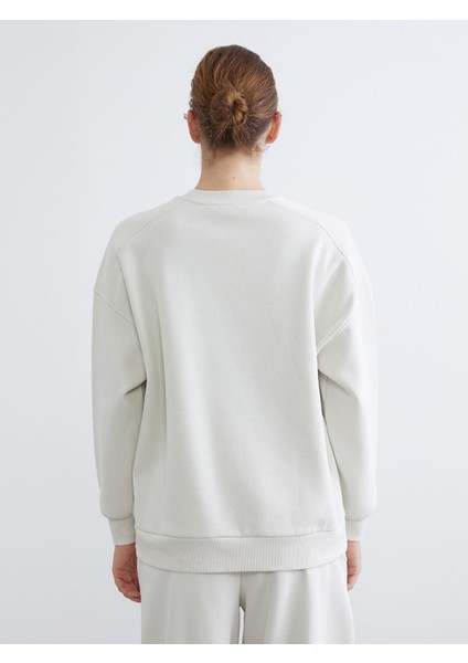 Yeni Sezon Baskılı Oversize Kadın Kalın Sweatshirt fırsatları