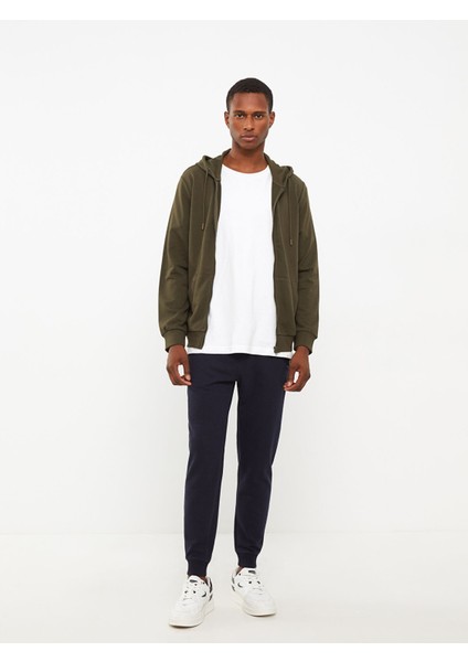 Yeni Sezon Standart Kalıp Kapüşonlu Erkek Spor Hırka