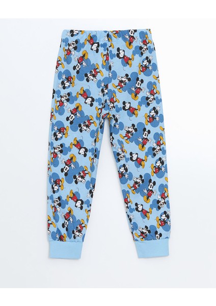 Yeni Sezon Mickey Mouse Baskılı Erkek Çocuk Pijama Takımı indirimleri