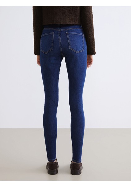 Yeni Sezon Jüpiter Süper Skinny Fit Kadın Jean Pantolon fırsatları