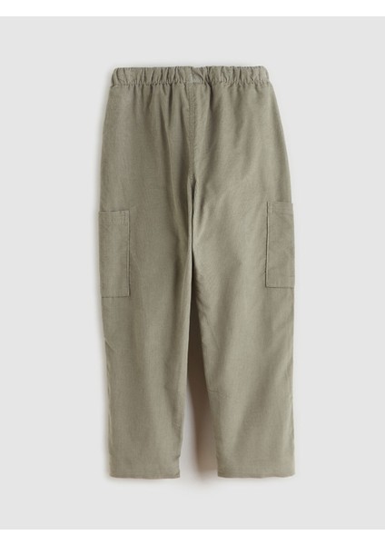 Yeni Sezon Beli Lastikli Erkek Çocuk Kadife Kargo Pantolon fiyatları