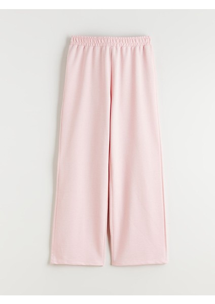 Yeni Sezon Beli Lastikli Kız Çocuk Eşofman Alt