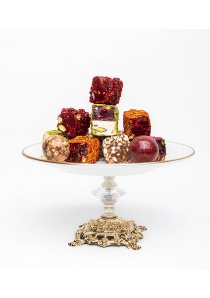 Antep Fıstıklı Spesiyal Lokum Çeşitleri ve Trüf Çikolata Set Sırçalı Medrese Baskılı Mukavva Hediyelik Kutulu fiyatları