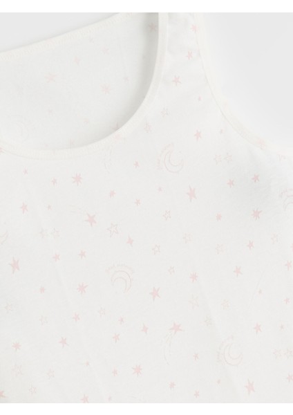 Yeni Sezon Baskılı Askılı Pamuklu Kız Çocuk Atlet fiyatları