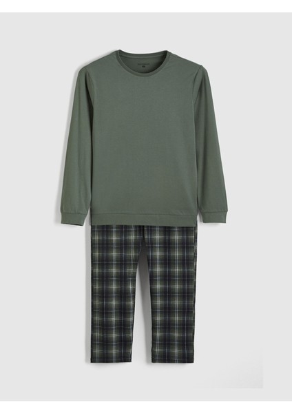 Yeni Sezon Standart Kalıp Erkek Pijama Takımı indirimleri