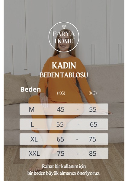 Pamuklu Kalın Kışlık Interlok Şeritli Uzun Kollu Örme Pijama Takımı fırsatları