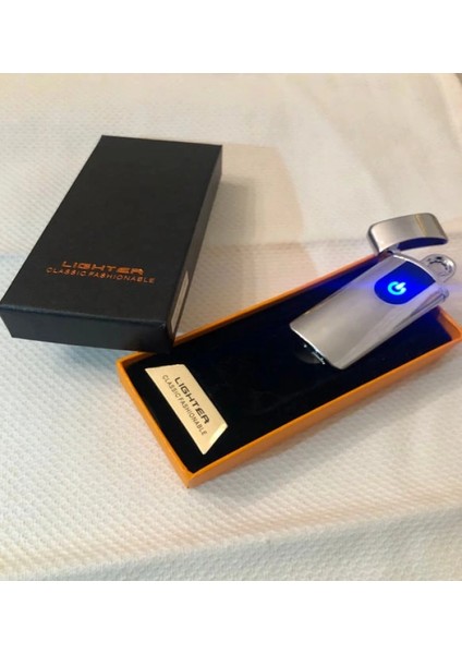 Elektrikli Alevsiz Dokunmatik Kaliteli Şık Çakmak fiyatları