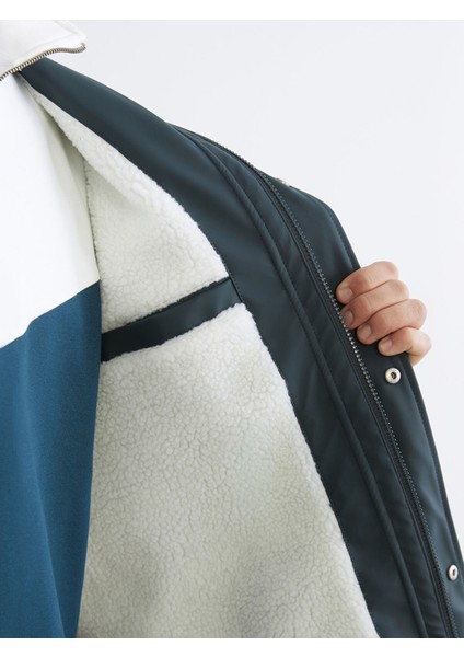 Yeni Sezon Kapüşonlu Içi Kürklü Erkek Mont fırsatları