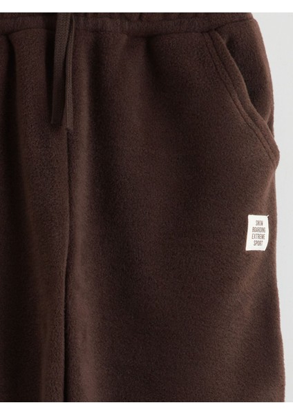 Yeni Sezon Beli Lastikli Polar Erkek Çocuk Jogger Eşofman Altı modelleri