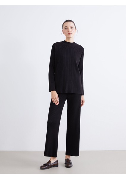 Yeni Sezon Bisiklet Yaka Oversize Kadın Triko Kazak fiyatları