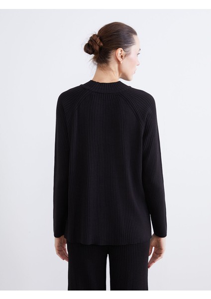 Yeni Sezon Bisiklet Yaka Oversize Kadın Triko Kazak fırsatları