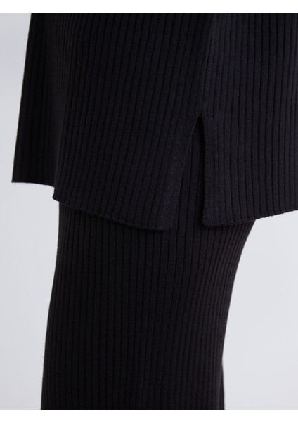 Yeni Sezon Bisiklet Yaka Oversize Kadın Triko Kazak modelleri