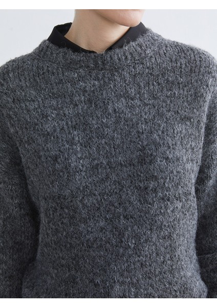 Yeni Sezon Bisiklet Yaka Kadın Triko Kazak modelleri