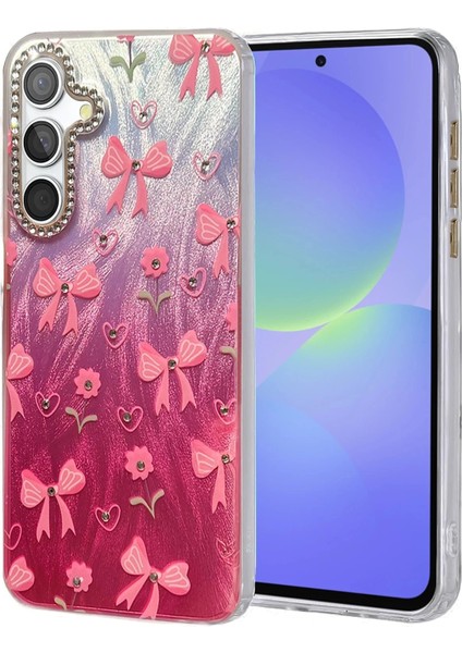 Samsung Galaxy A36 Kılıf Blade Aynalı Desenli Kapak - Desen 3
