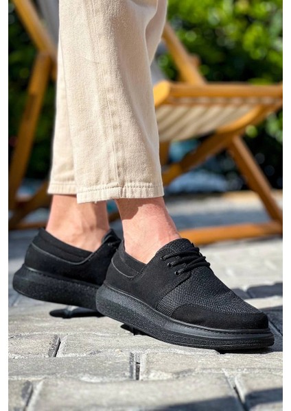 Yzlal KB-042 Kuback Bağcıklı Siyah Deri Tozu Siyah Taban Günlük Erkek Ayakkabı (Numara: 42) fırsatları
