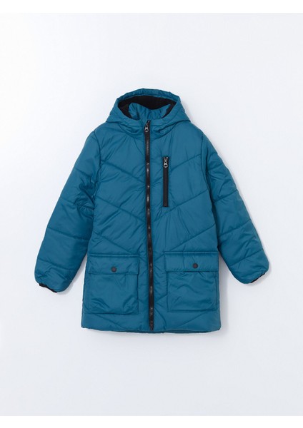 Yeni Sezon Kapüşonlu Erkek Çocuk Mont