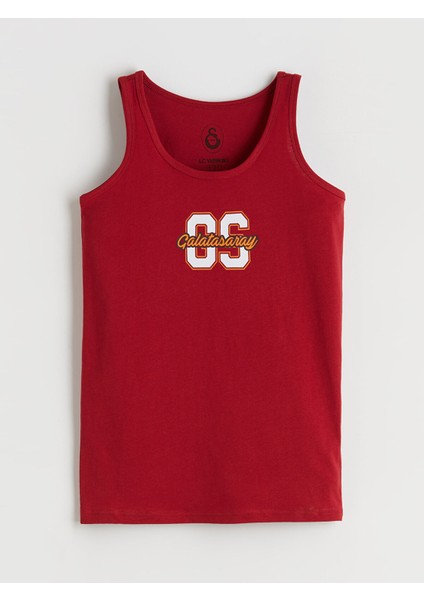 Yeni Sezon Bisiklet Yaka Galatasaray Baskılı Erkek Çocuk Atlet 2'li fırsatları