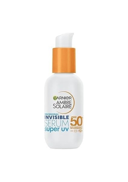 Garnier Ambre Solaire Invisible Süper Uv Günlük Güneş Koruyucu Serum SPF50 30 ml fiyatları