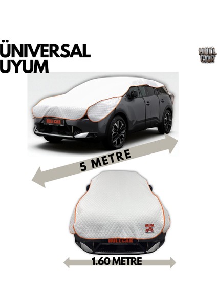 , Güneş, Yağmur, Kar, Dolu Koruyucu Branda, Yırtılmaz Araç Brandası