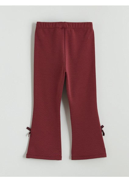 Yeni Sezon Fiyonklu Ispanyol Paça Kız Çocuk Tayt Pantolon modelleri