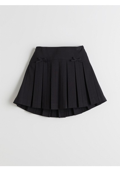 Yeni Sezon Beli Lastikli Basic Kız Çocuk Pileli Etek fiyatları