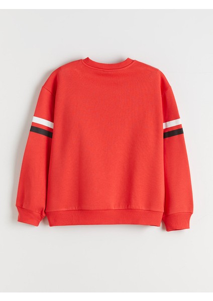 Yeni Sezon Bisiklet Yaka Miffy Baskılı Kız Çocuk Sweatshirt fiyatları