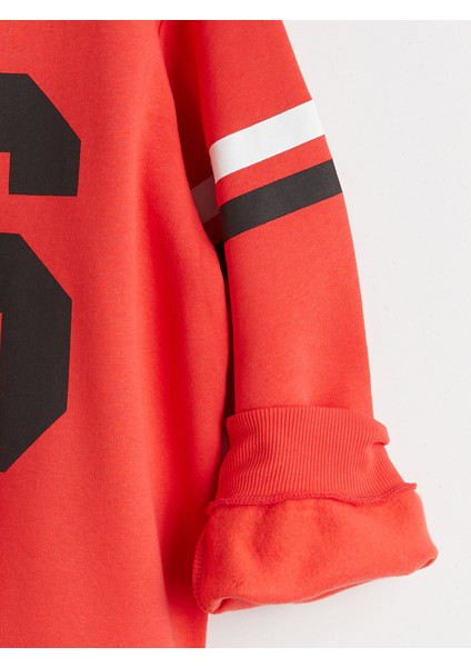 Yeni Sezon Bisiklet Yaka Miffy Baskılı Kız Çocuk Sweatshirt modelleri