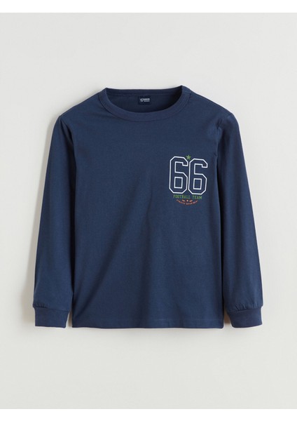 Yeni Sezon Bisiklet Yaka Erkek Çocuk Tişört