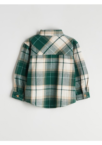 Yeni Sezon Ekose Uzun Kollu Erkek Çocuk Gömlek modelleri