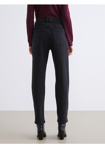 Yeni Sezon Mom Fit Kadın Jean Pantolon fırsatları