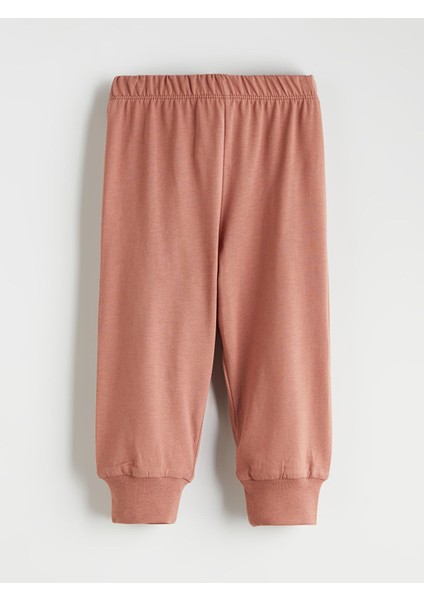 Yeni Sezon Bisiklet Yaka Erkek Çocuk Pijama Takımı modelleri