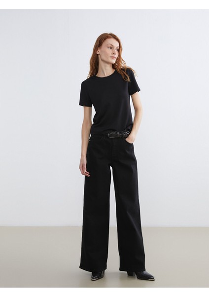 Yeni Sezon Wideleg Kadın Jean Pantolon