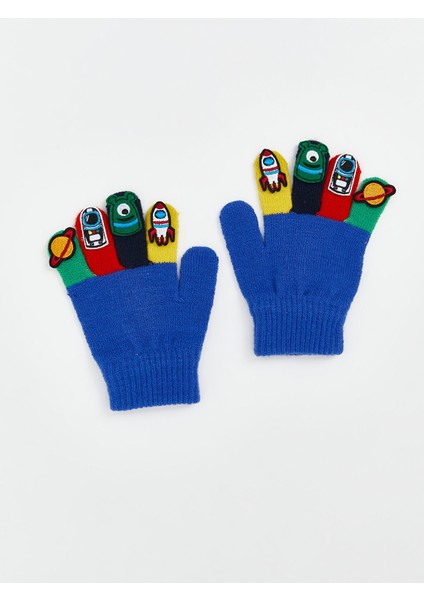 Yeni Sezon Baskılı Erkek Çocuk Triko Eldiven