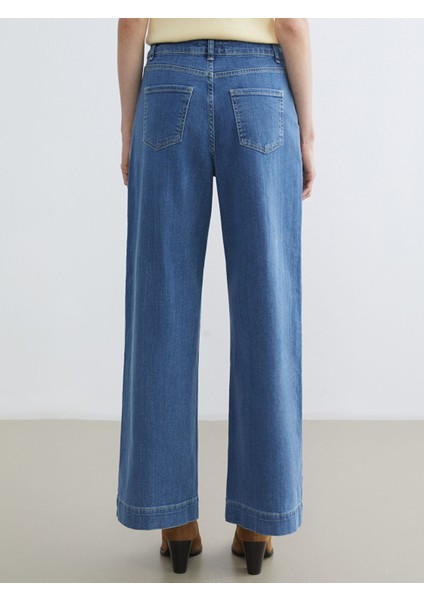 Yeni Sezon Wideleg Kadın Jean Pantolon fırsatları