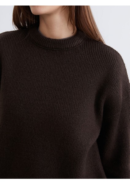 Yeni Sezon Bisiklet Yaka Kadın Triko Kazak modelleri